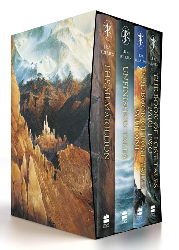 The History of Middle-earth (Boxed Set 1): The Silmarillion, Unfinished Tales, the Book of Lost Tales, Part One & Part Two (History of Middle-earth The) cover image