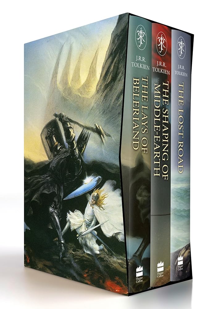 The History of Middle-earth (Boxed Set 2): The Lays of Beleriand, The Shaping of Middle-earth & The Lost Road cover image