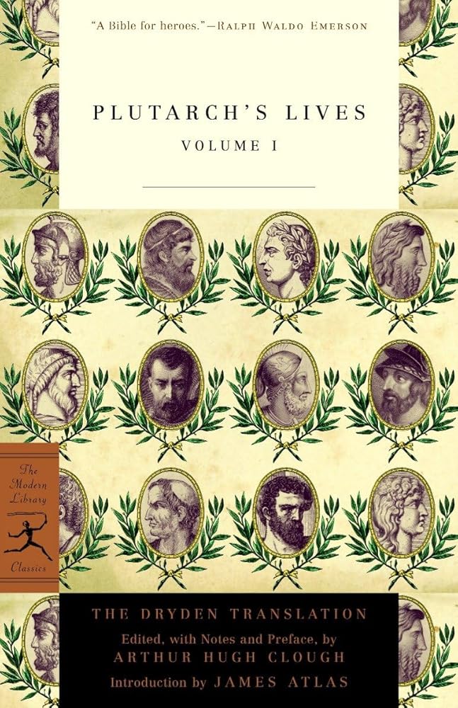 Plutarch's Lives Volume 1 (Modern Library Classics) cover image