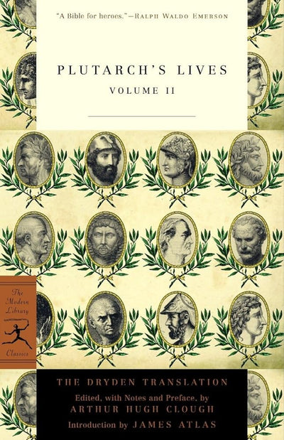 Plutarch's Lives, Volume 2 (Modern Library Classics) cover image