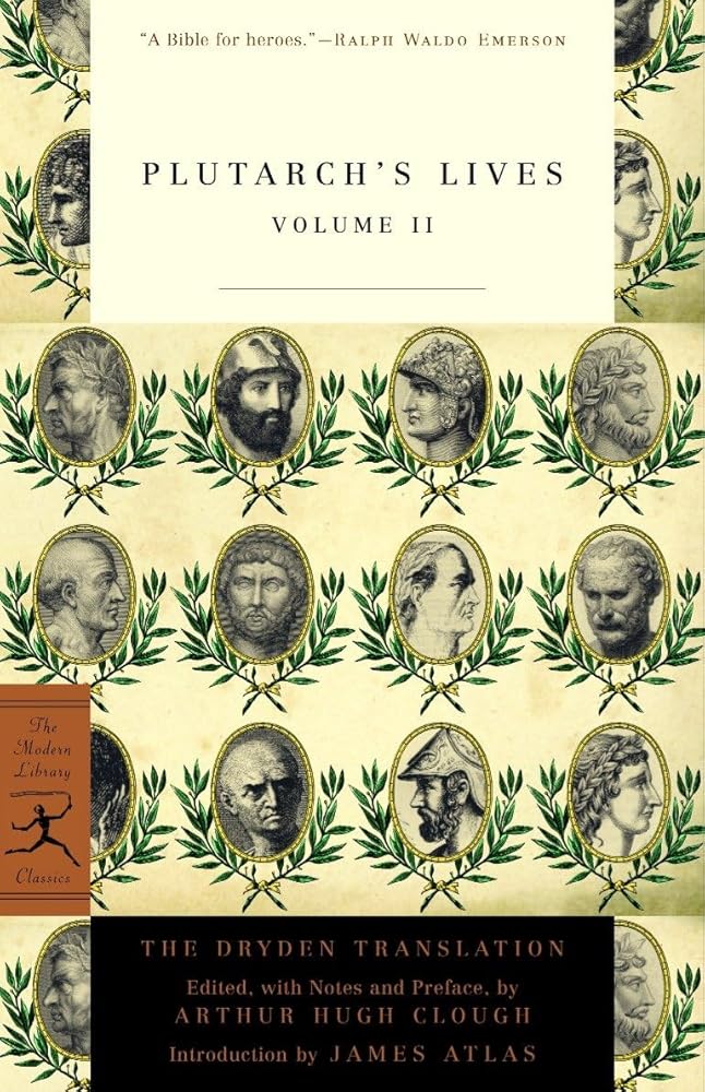 Plutarch's Lives, Volume 2 (Modern Library Classics) cover image