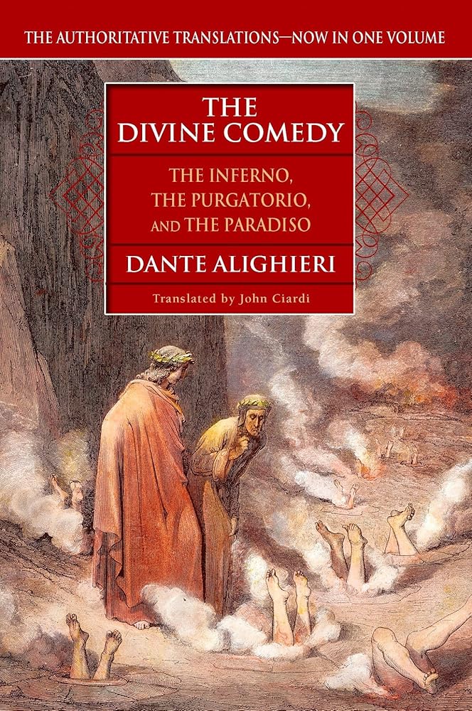 The Divine Comedy (The Inferno, The Purgatorio, and The Paradiso) cover image